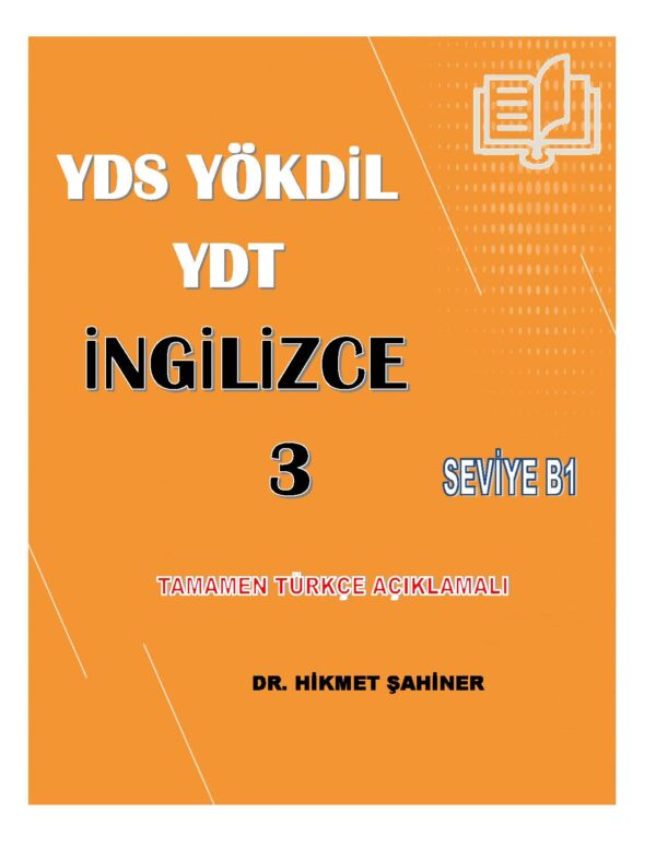 yds yökdil ydt ingilizce 3