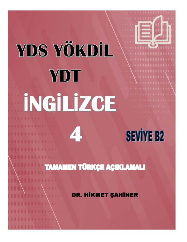 yds yökdil ydt ingilizce 4